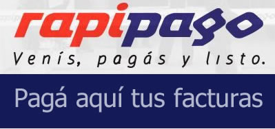 Veni y pagá tus facturas con Rapipago